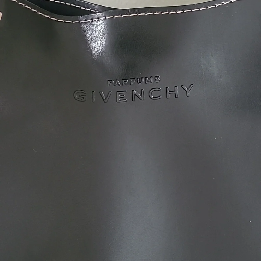 Givenchy Parfums Black Tote Bag with Snap Closure & Dual Handles - Picture 2 of 16